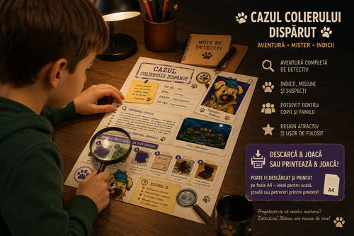 Detectivul Blănos - Cazul Colierului Dispărut
