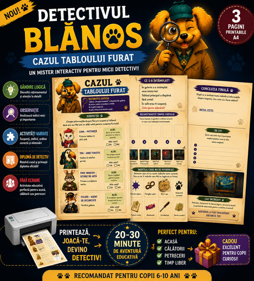Detectivul Blănos - Cazul Tabloului Furat